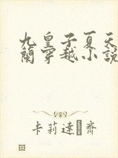 九皇子夏天司马兰穿越小说