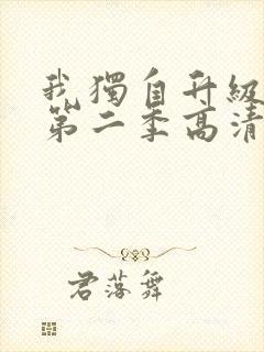 我独自升级动漫第二季高清