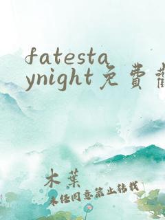 fatestaynight免费观看