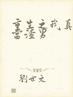 重生之我真没想当渣男