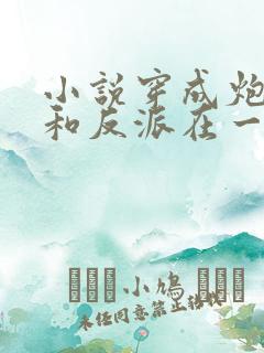 小说穿成炮灰后和反派在一起了