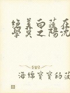 绝美白莲在线教学莫之阳沈长留小说全集