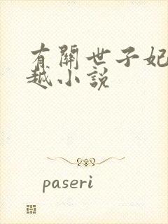 有关世子妃的穿越小说