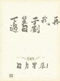 下辈子我再好好过日剧