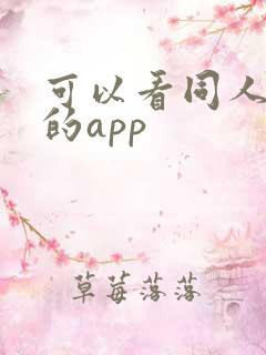可以看同人动漫的app