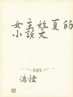 女主姓夏的重生小说文