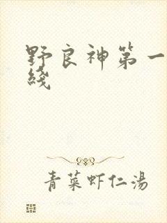 野良神第一季在线