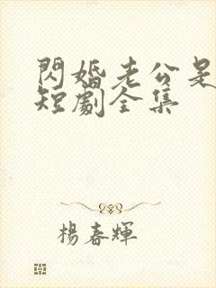 闪婚老公是豪门短剧全集