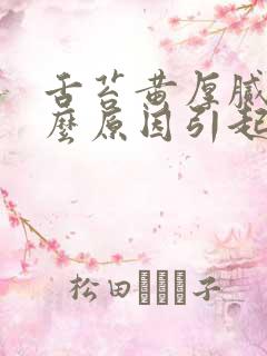 舌苔黄厚腻是什么原因引起的