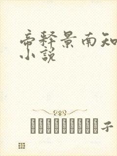 帝释景南知意的小说