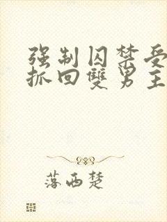 强制囚禁受逃跑抓回双男主小说