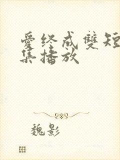 爱终成双短剧全集播放