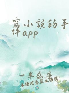 写小说的手机软件app