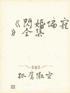 《闪婚偏宠夫人》全集