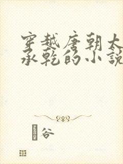 穿越唐朝太子李承乾的小说