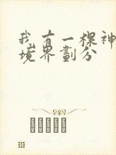 我有一棵神话树境界划分