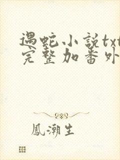 遇蛇小说txt完整加番外网盘