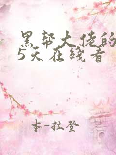 黑帮大佬的365天在线看