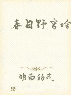 春日野穹啥意思