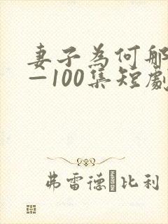 妻子为何那样1—100集短剧免费看