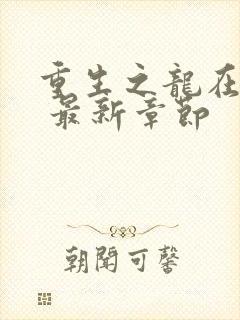 重生之龙在都市 最新章节