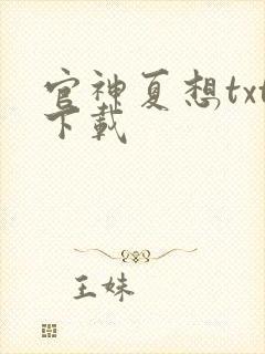 官神夏想txt下载