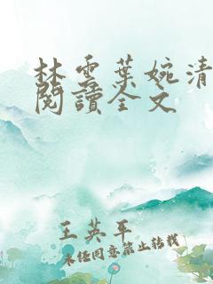 林云叶婉清小说阅读全文