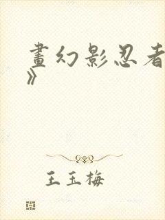 画幻影忍者《凯》