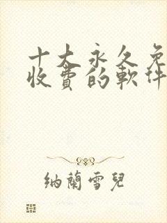 十大永久免费不收费的软件app