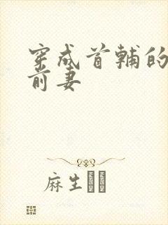 穿成首辅的炮灰前妻