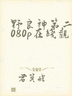野良神第二季1080p在线观看