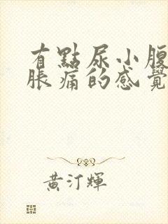 有点尿小腹就有胀痛的感觉