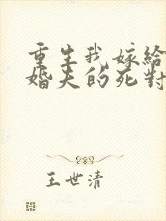 重生我嫁给了未婚夫的死对头