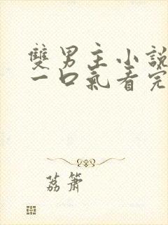 双男主小说全文一口气看完