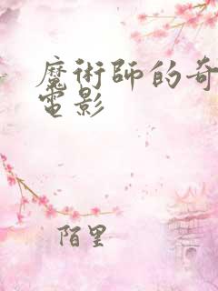 魔术师的奇遇 电影