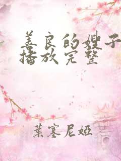 善良的嫂子高清播放完整