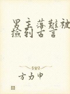 男主落难被女主捡到古言