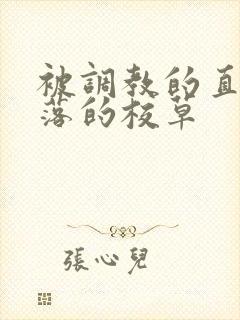 被调教的直男堕落的校草