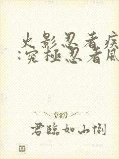 火影忍者疾风传:究极忍者风暴3下载