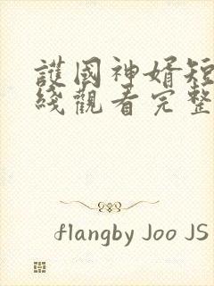 护国神婿短剧在线观看完整版免费