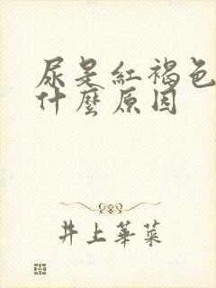 尿是红褐色的是什么原因