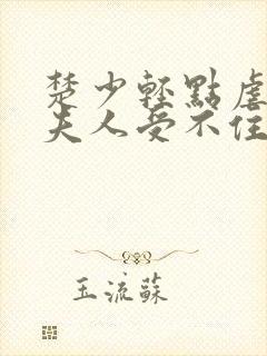 楚少轻点虐我怕夫人受不住免费短剧