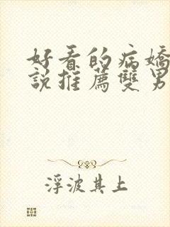 好看的病娇文小说推荐双男主