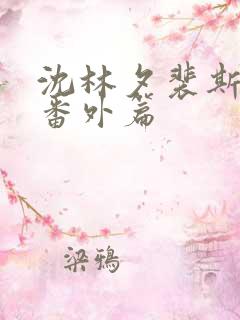 沈林夕裴斯韫的番外篇