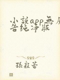 小说app无广告纯净版