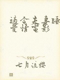 适合夫妻睡前的爱情电影