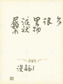 尿液里很多白色絮状物