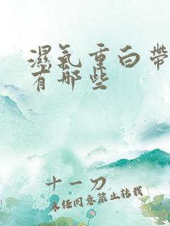 湿气重白带症状有哪些