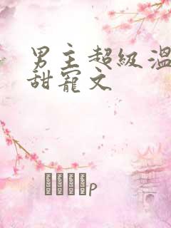 男主超级温柔的甜宠文