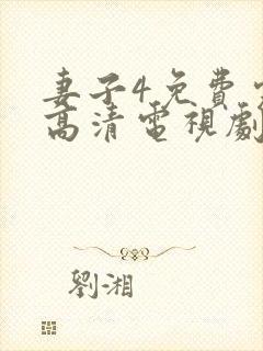 妻子4免费完整高清电视剧在线